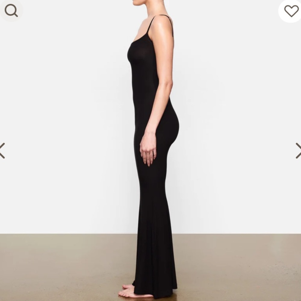 Skims SOFT LOUNGE RIBBED 
LONG SLIP DRESS NWT - Picture 4 of 5